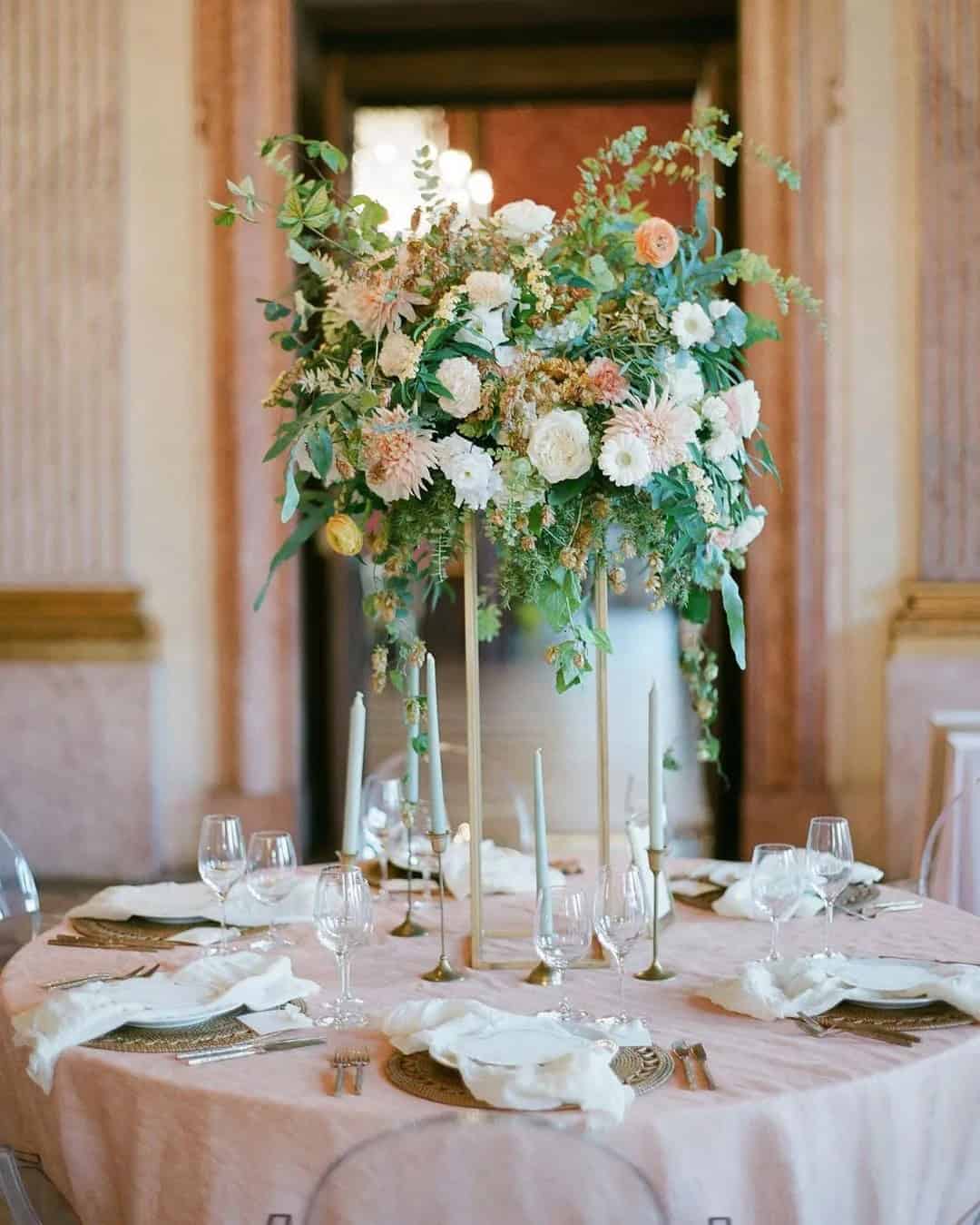 Greenery Wedding Decor Ideas For Centerpieces