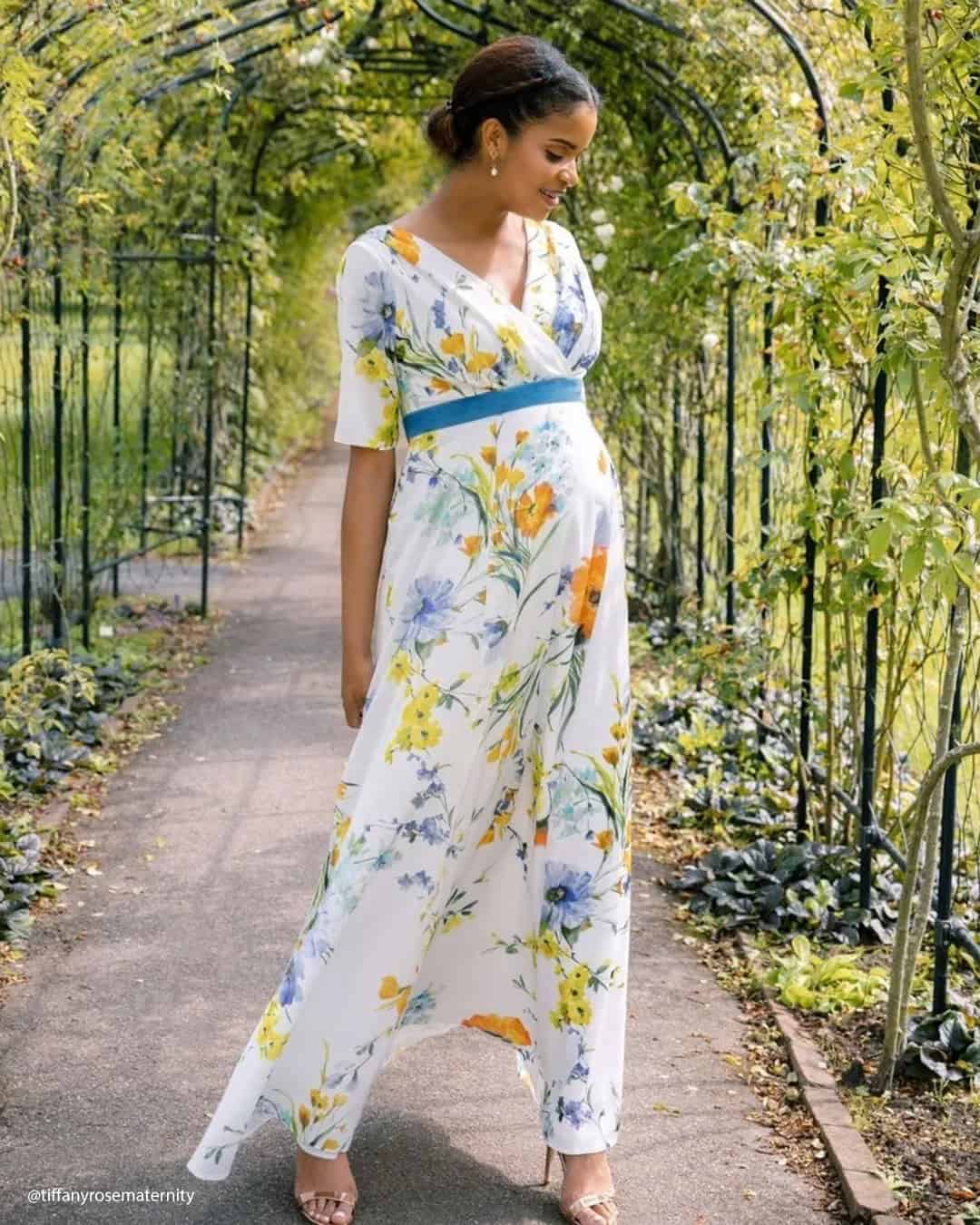 Maternity Wedding Guest Dress for Spring