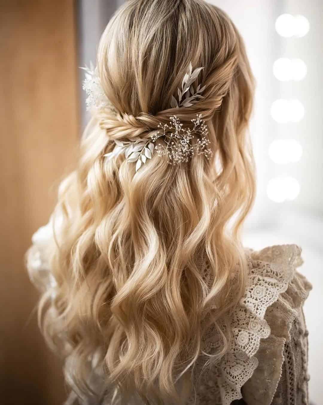 Hairstyle Closeup – Wedding Photos