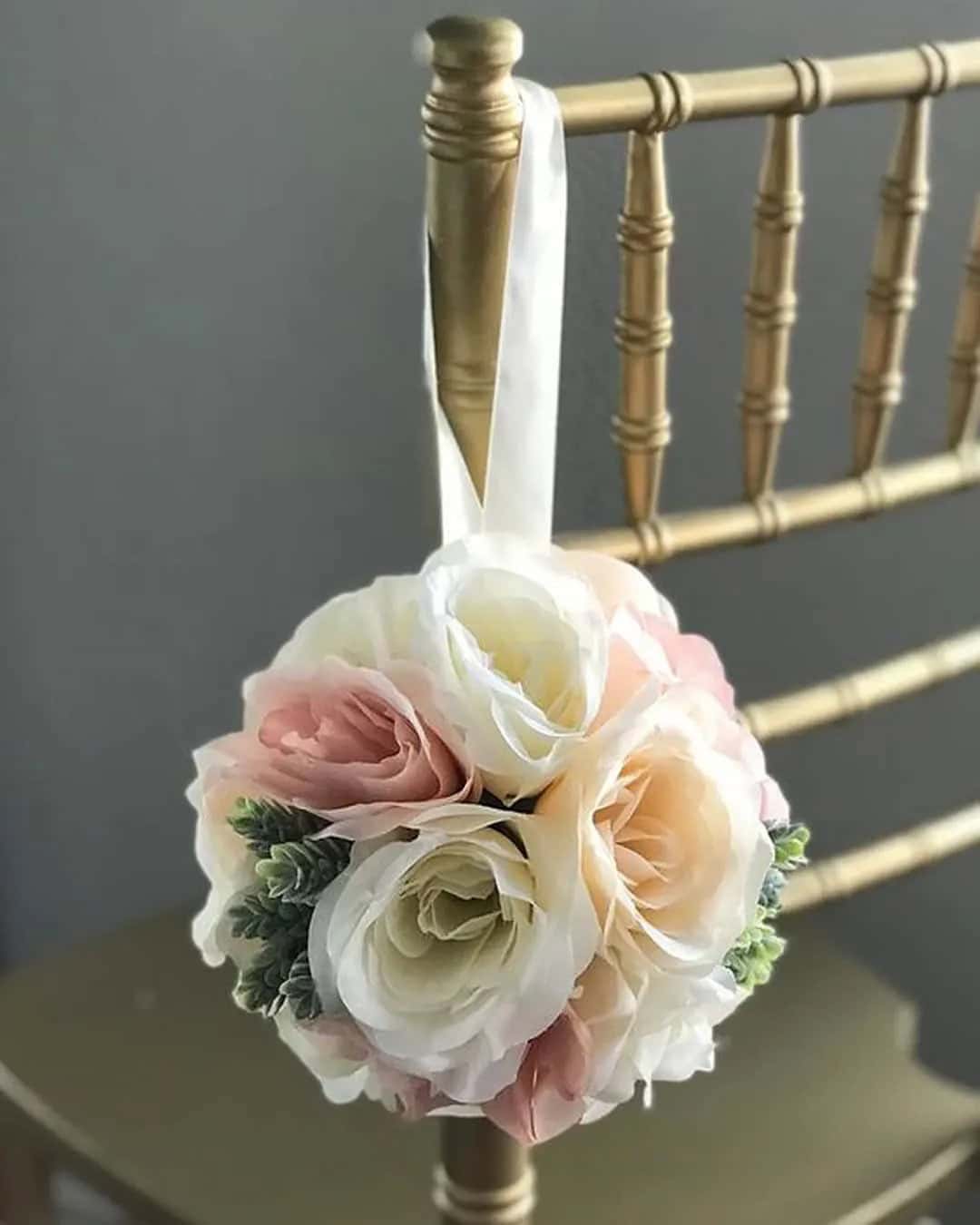 Flower Girl Pomander Bouquet