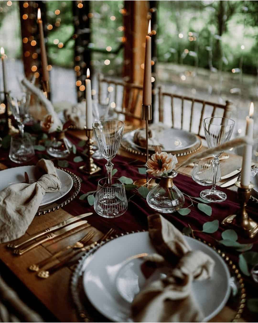 Velvet Tablecloths and Table Runners