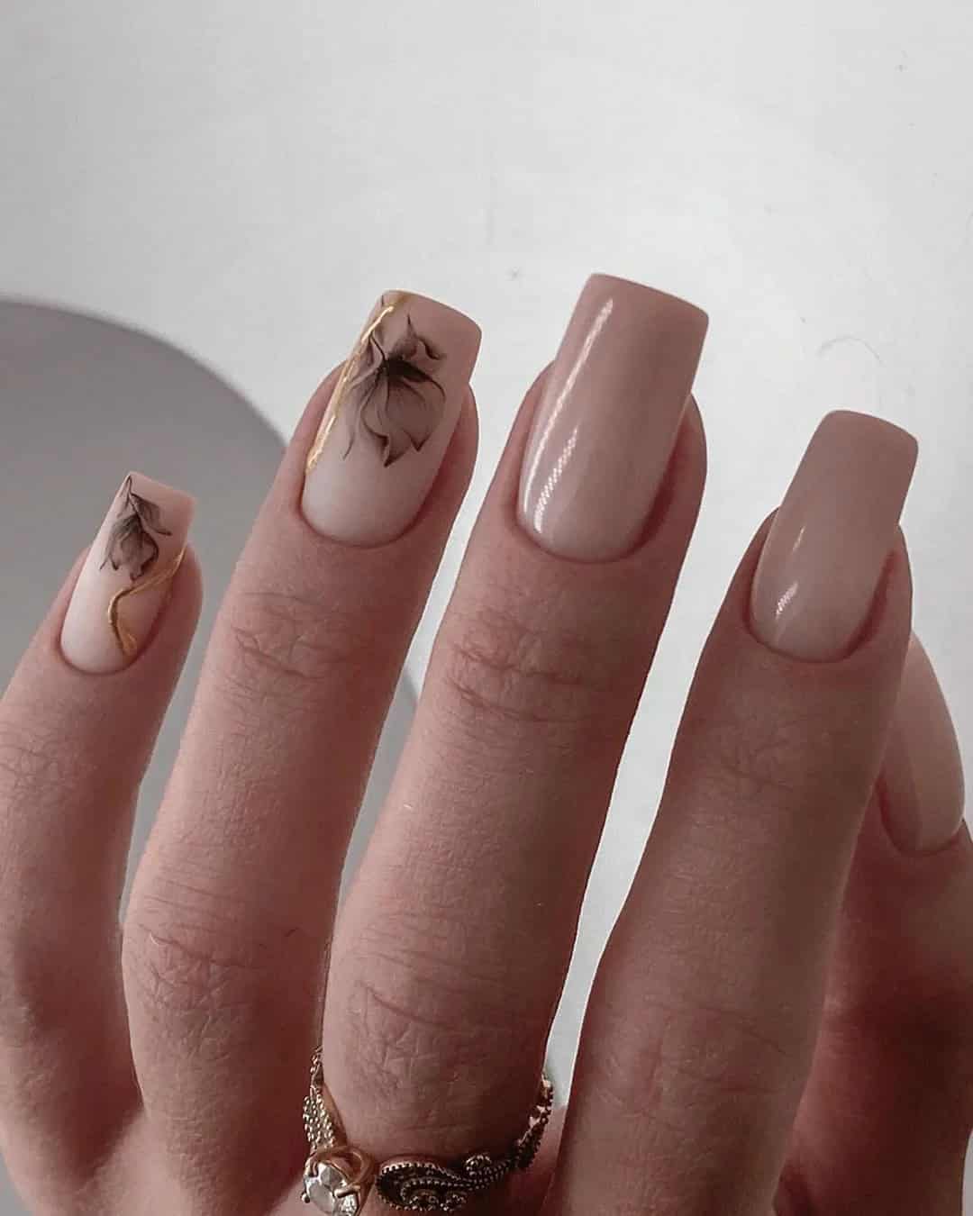 Square-Shaped Nail Ideas