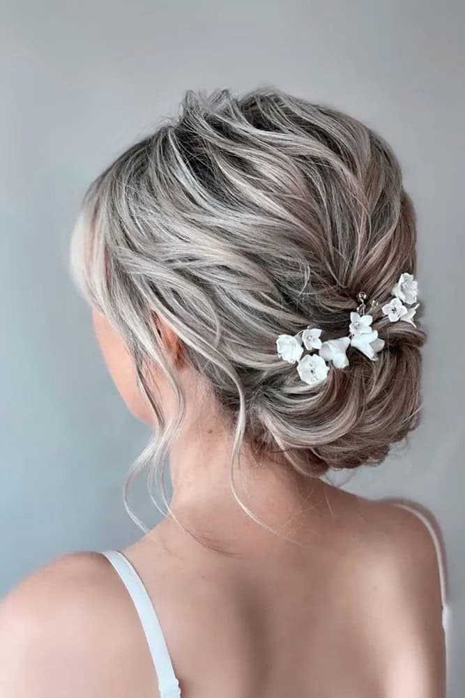 Simple Wedding Hairstyles For Short Hair