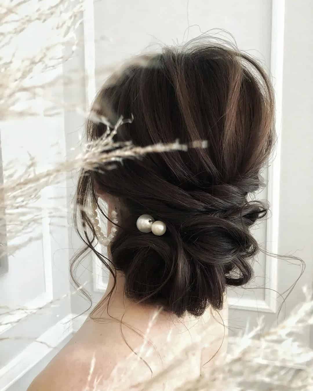 Vintage Bridal Look with Chignon