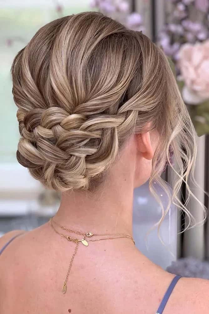 Relaxed DIY Bridal Braids