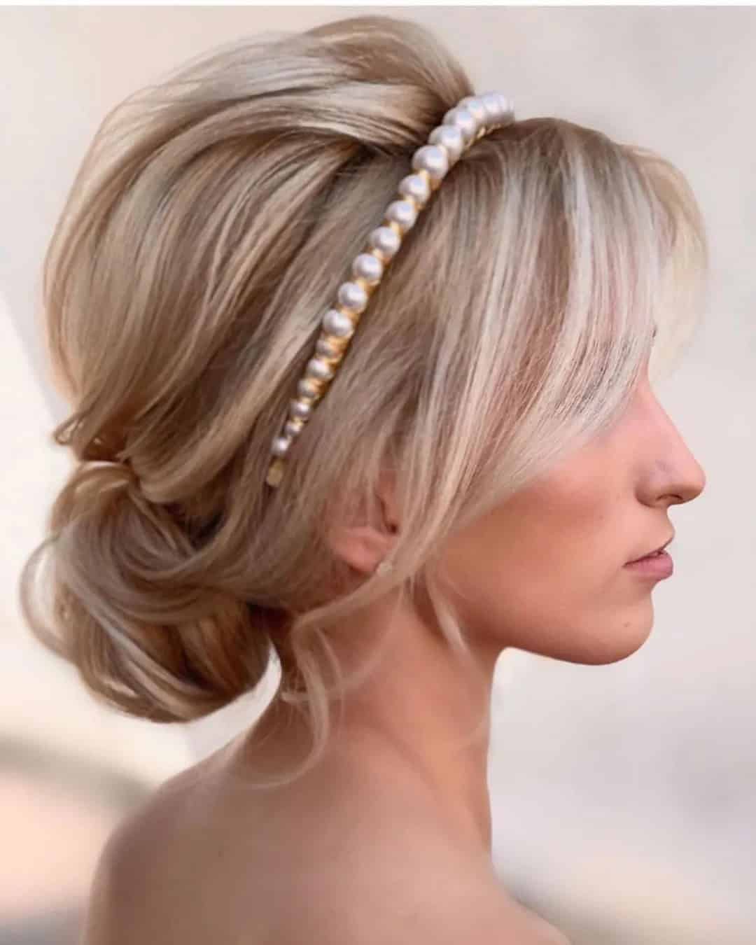 Accessories For Bridal Hairstyles With Bangs