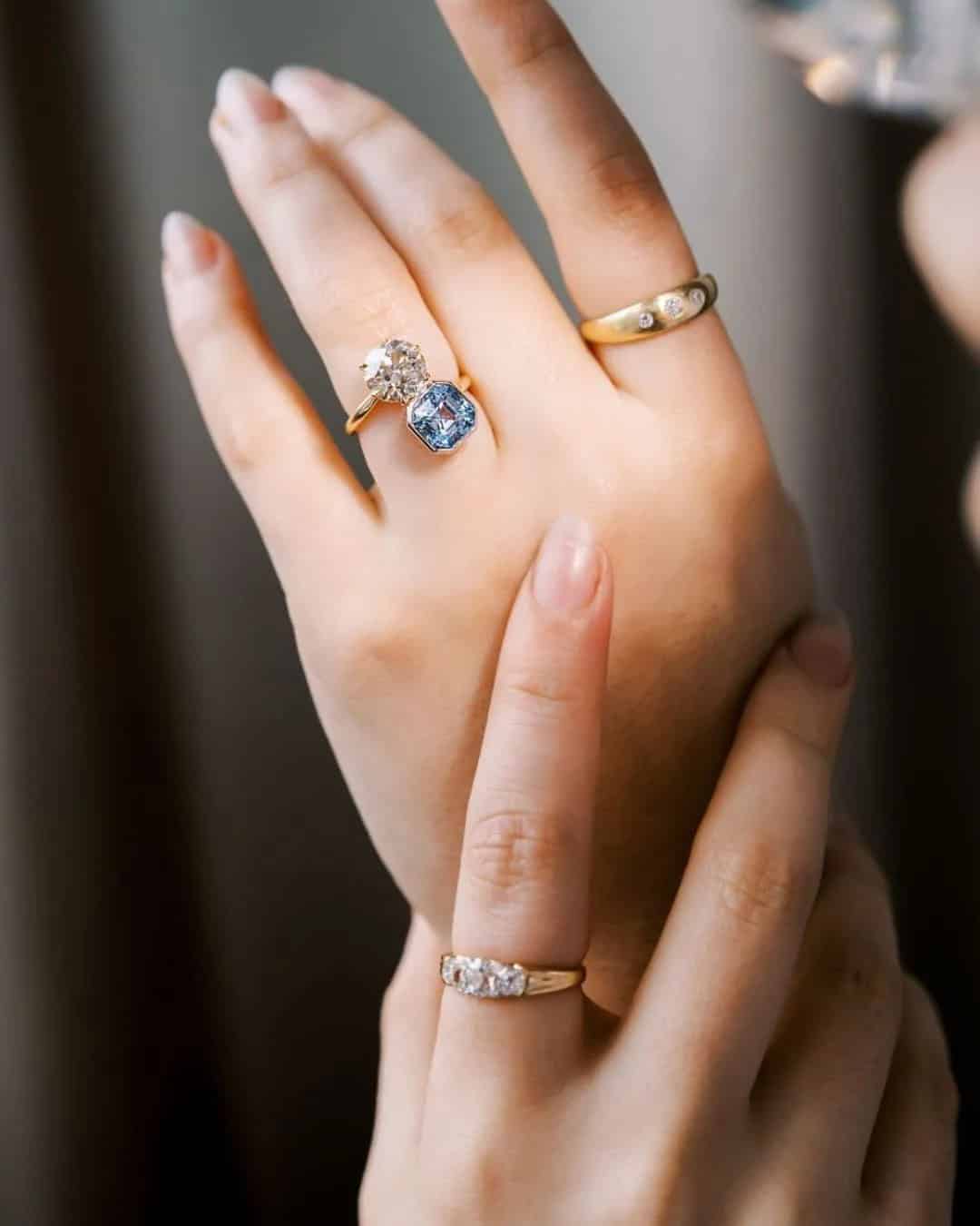 Engagement Rings In Vintage Style