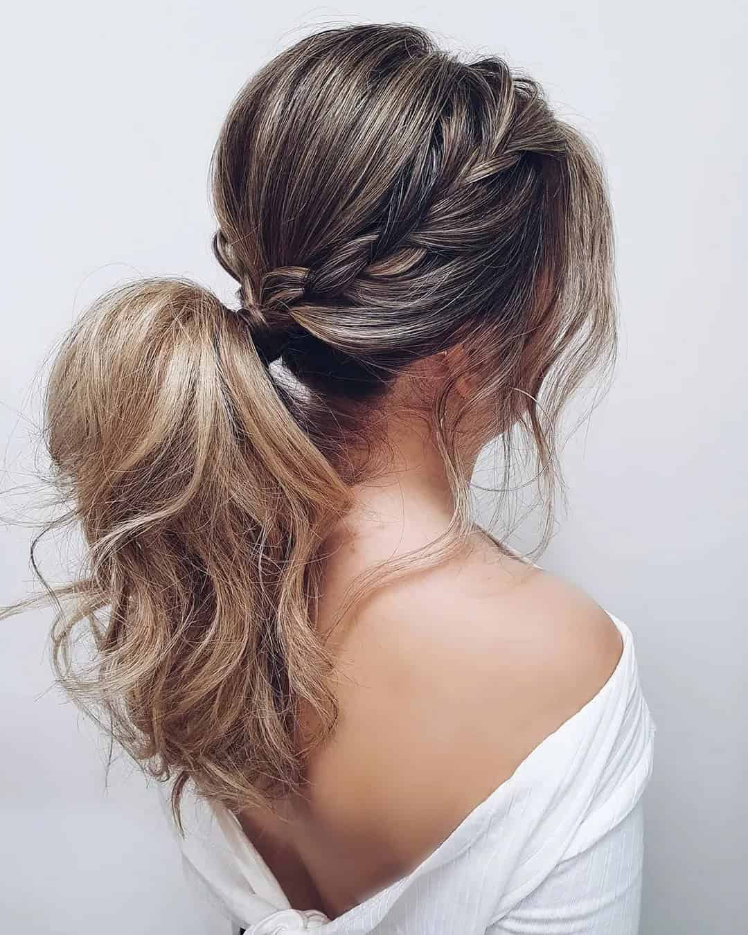 Braided Pony Tail Hairstyles