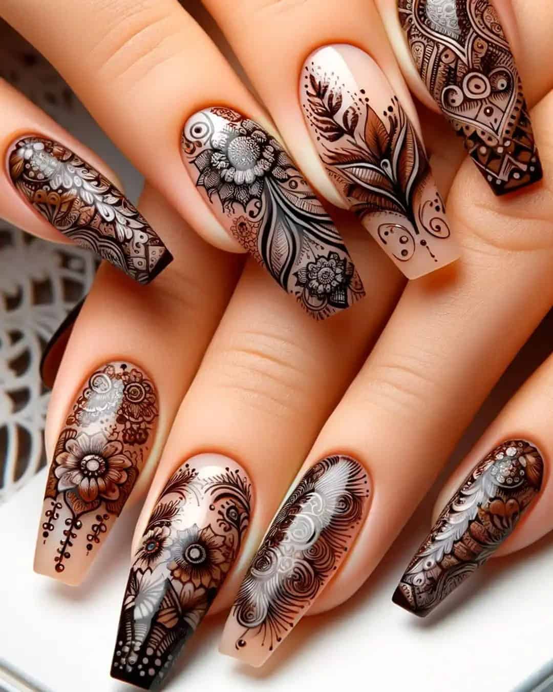 Nails For Modern Indian Bride