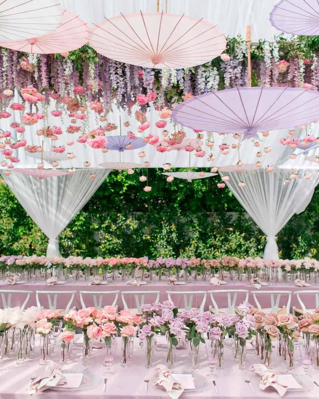 2024 Wedding Decor Trends – Hanging and Tall Wedding Decorations