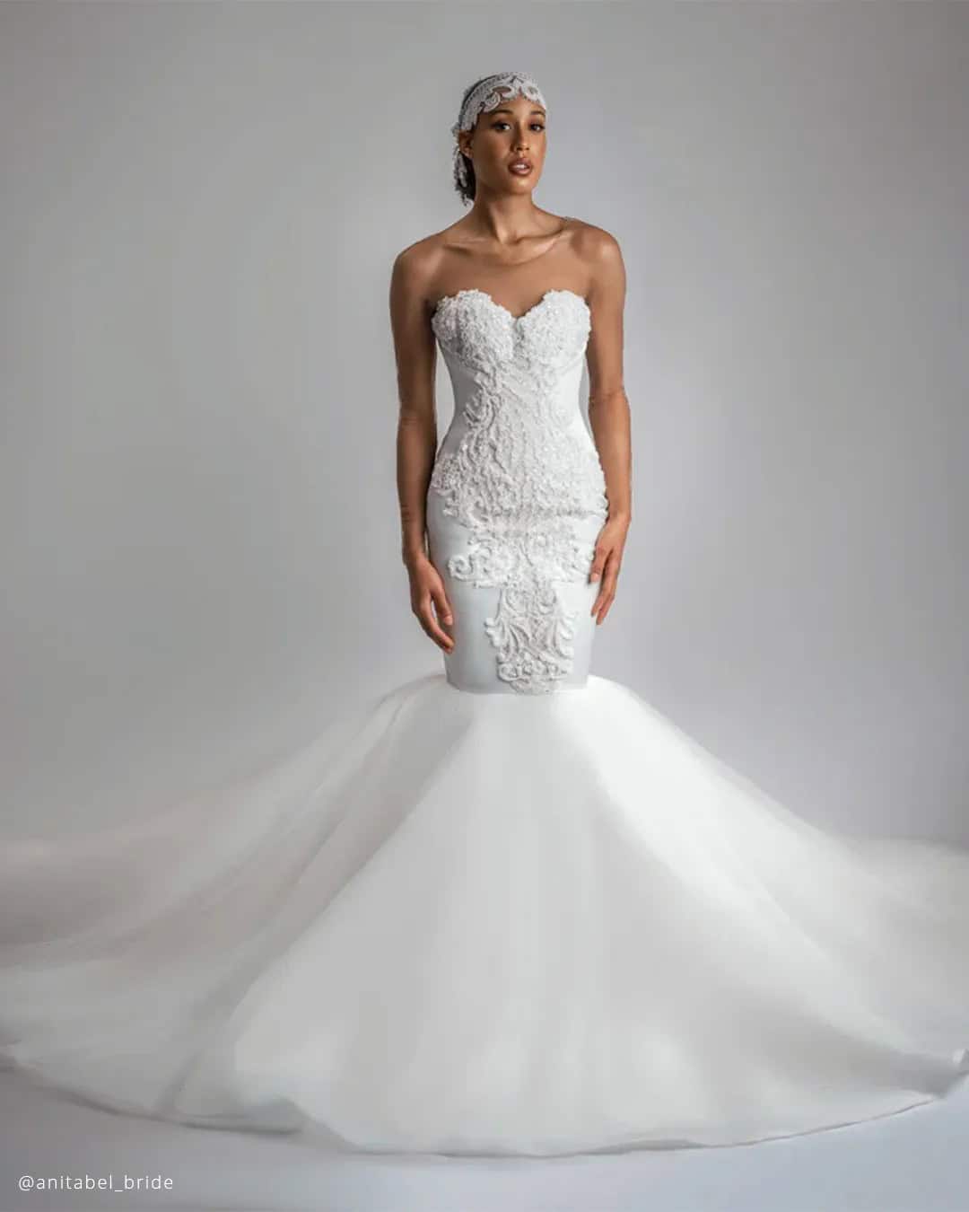 Sweetheart Neckline Mermaid Wedding Dress