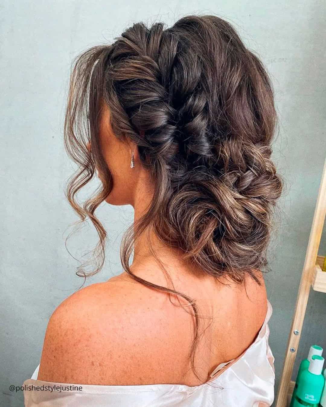 French Braid Wedding Hair Ideas