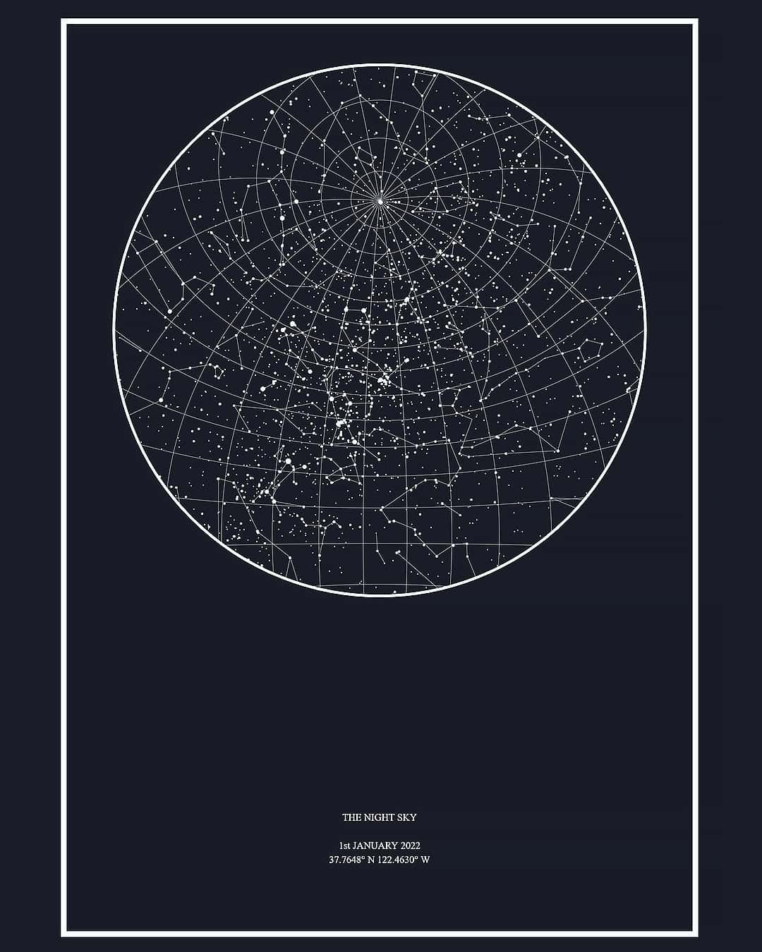 Night Sky Map