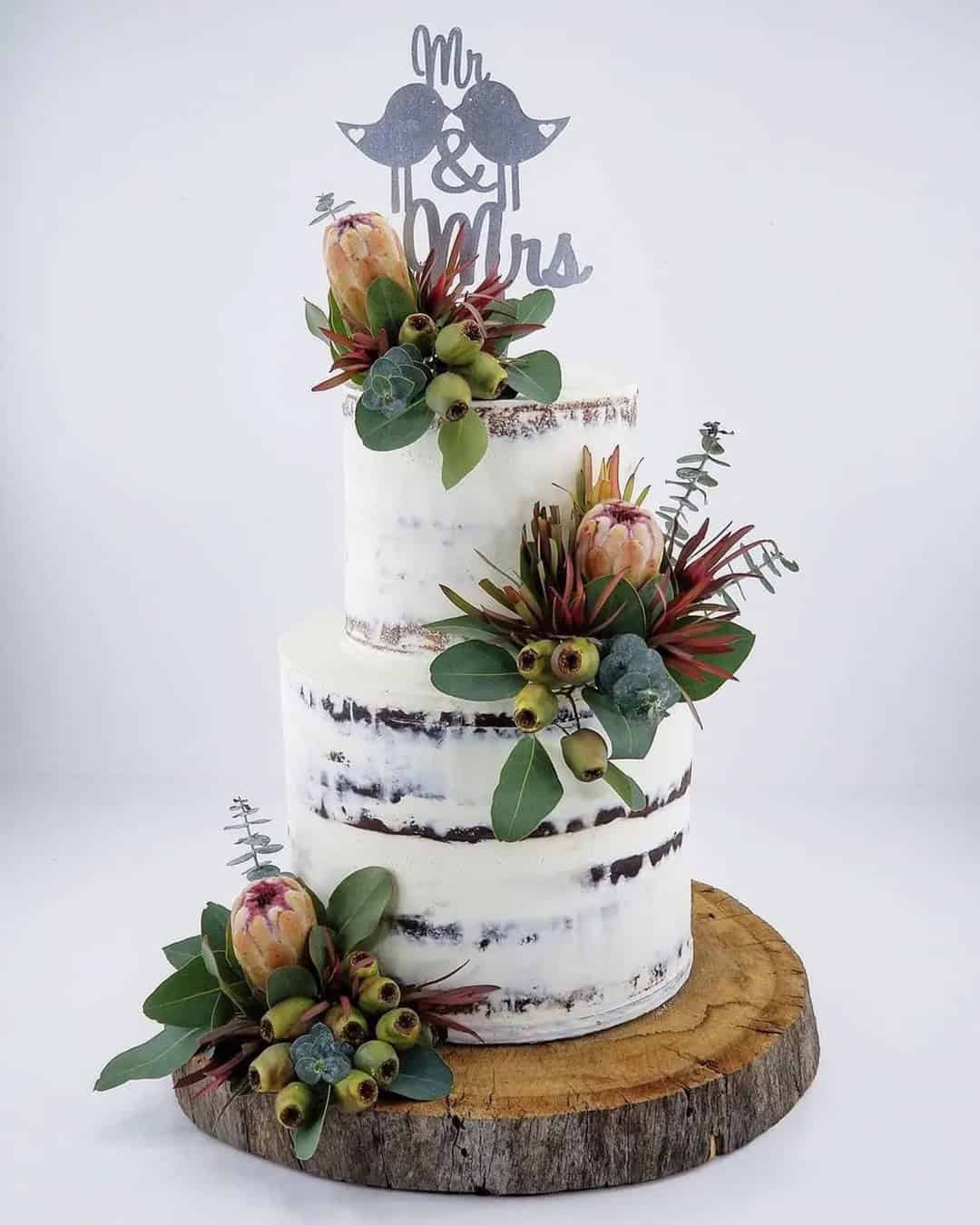 Naked Wedding Cakes