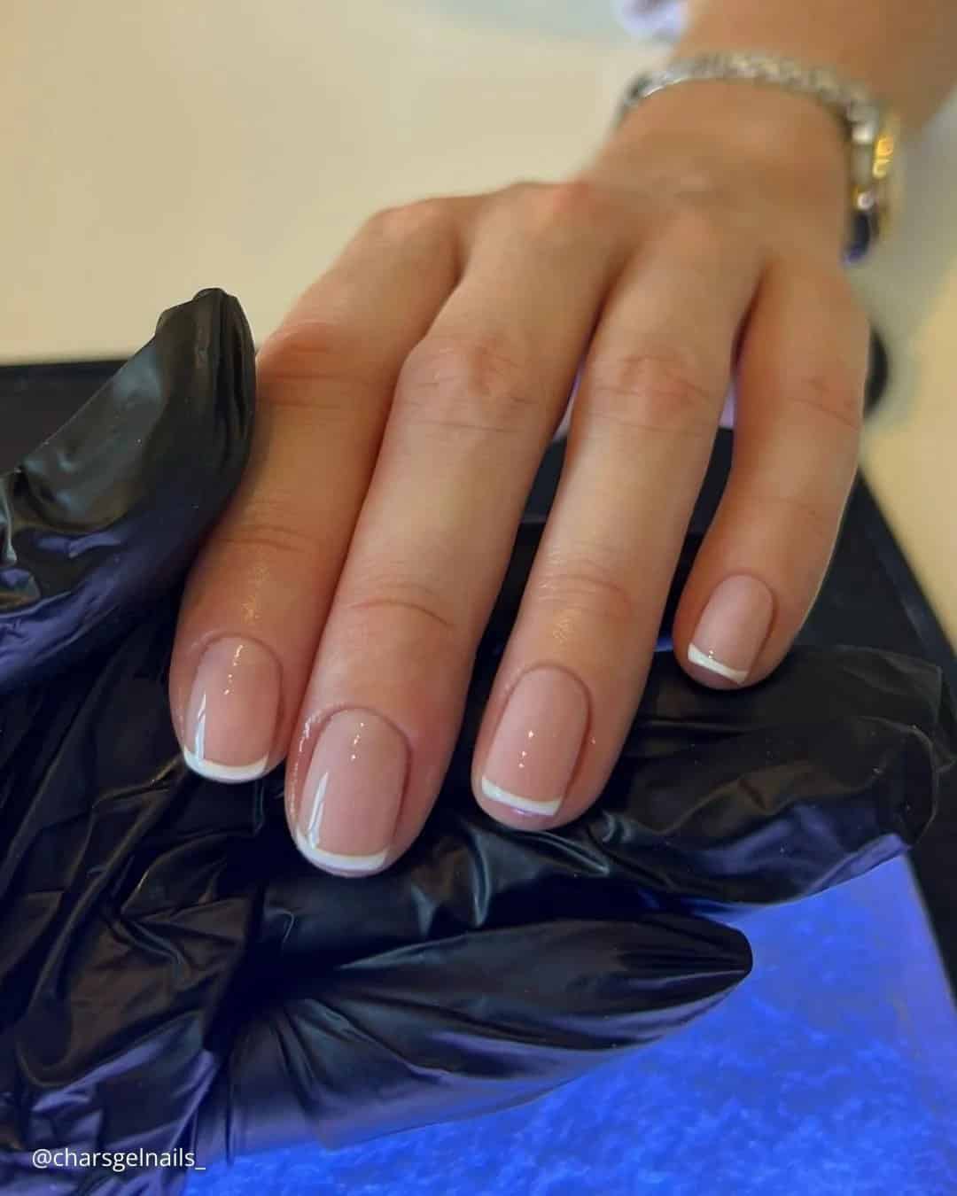 Simple French Manicure