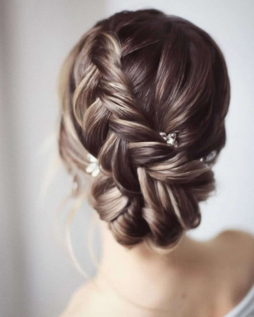 Swept-Back Braided Hairstyles