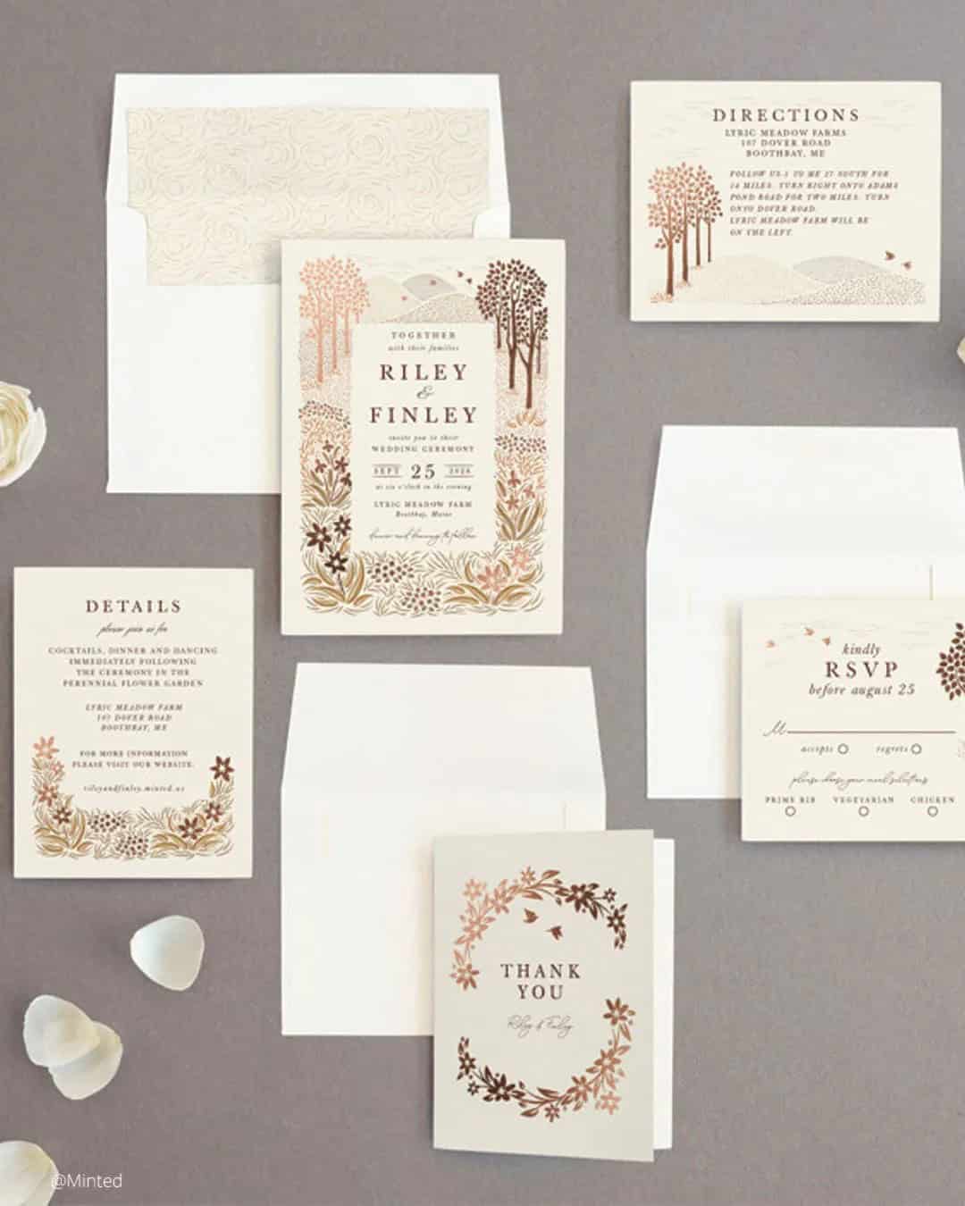 Minted Wedding Invitations