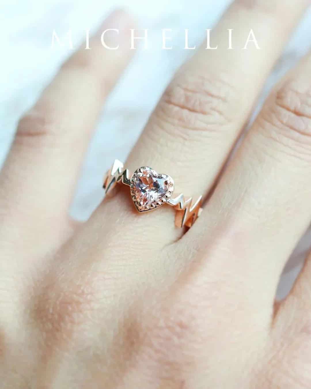 Morganite Engagement Rings With Amazing Details