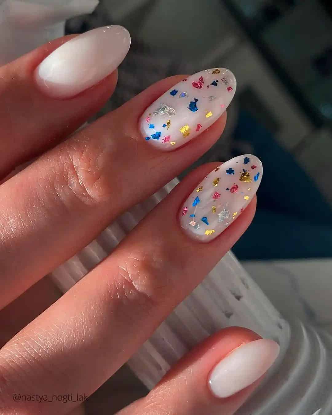 Cute White Nail Designs