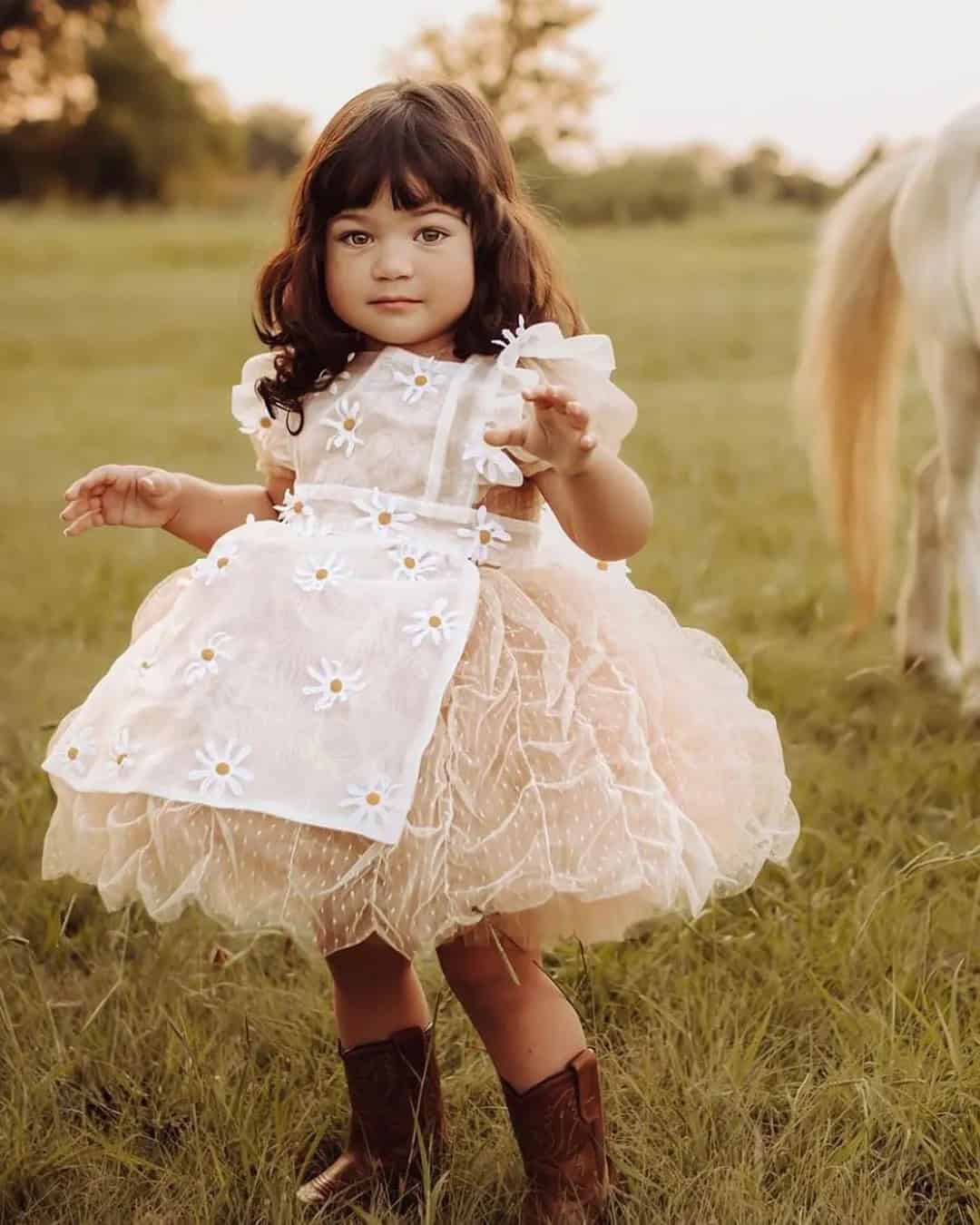 Boho Flower Girl Dresses