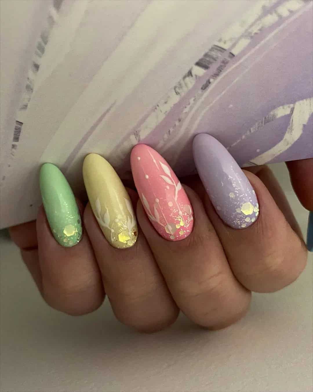 Almond Nails