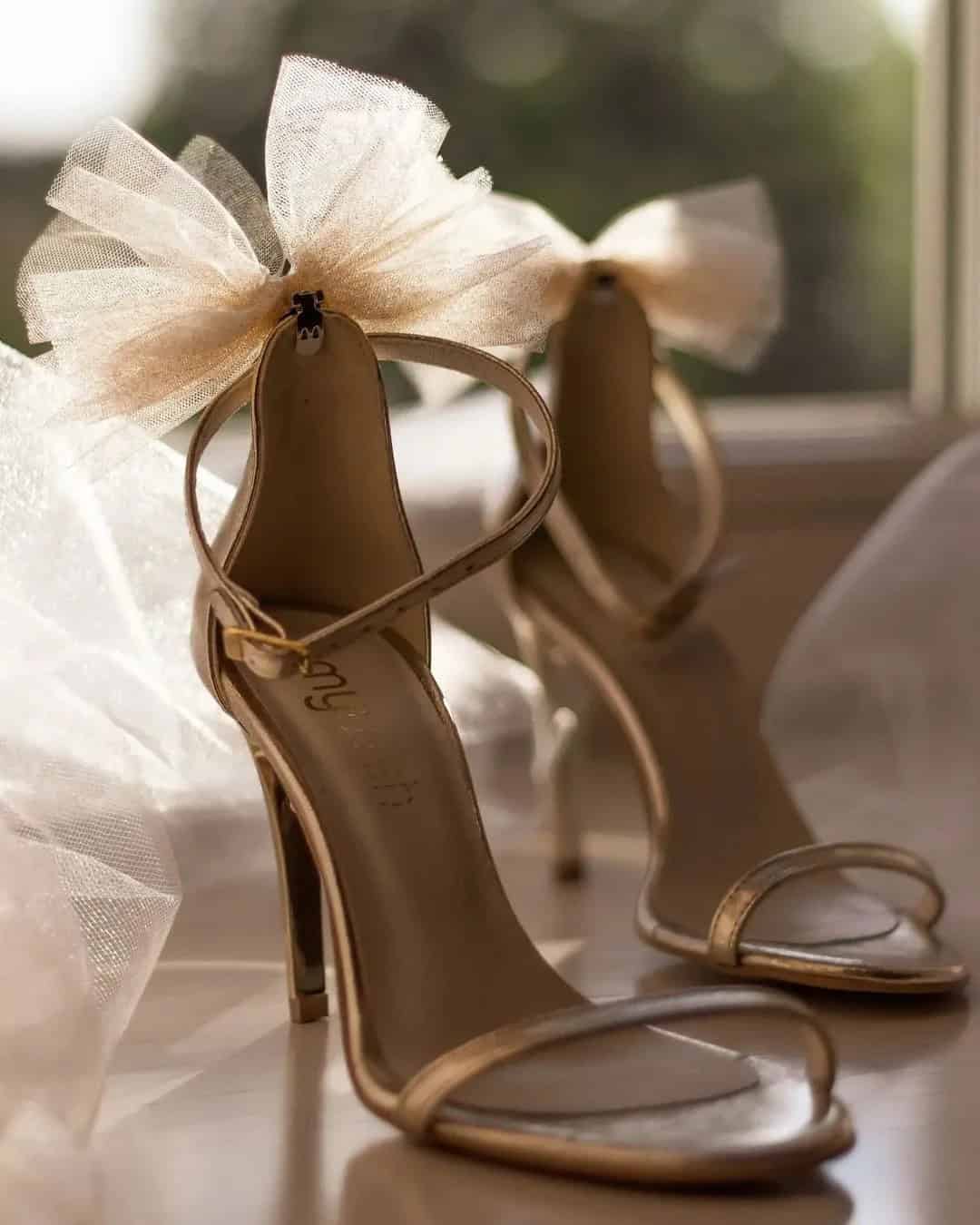 High Heels Wedding Shoes Bride