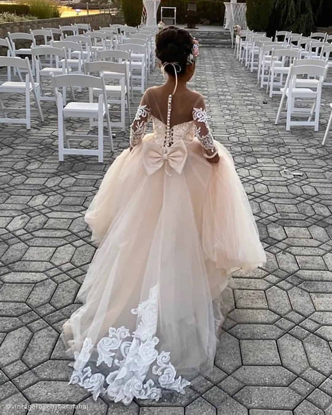 Ivory Flower Girl Dresses