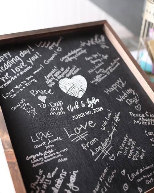 Blackboard Guestbook