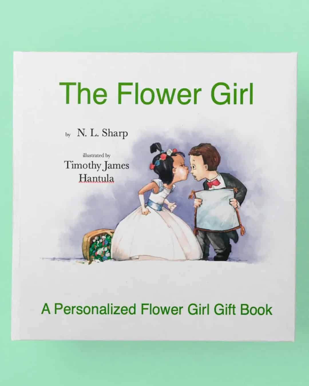 Personalized Flower Girl Book