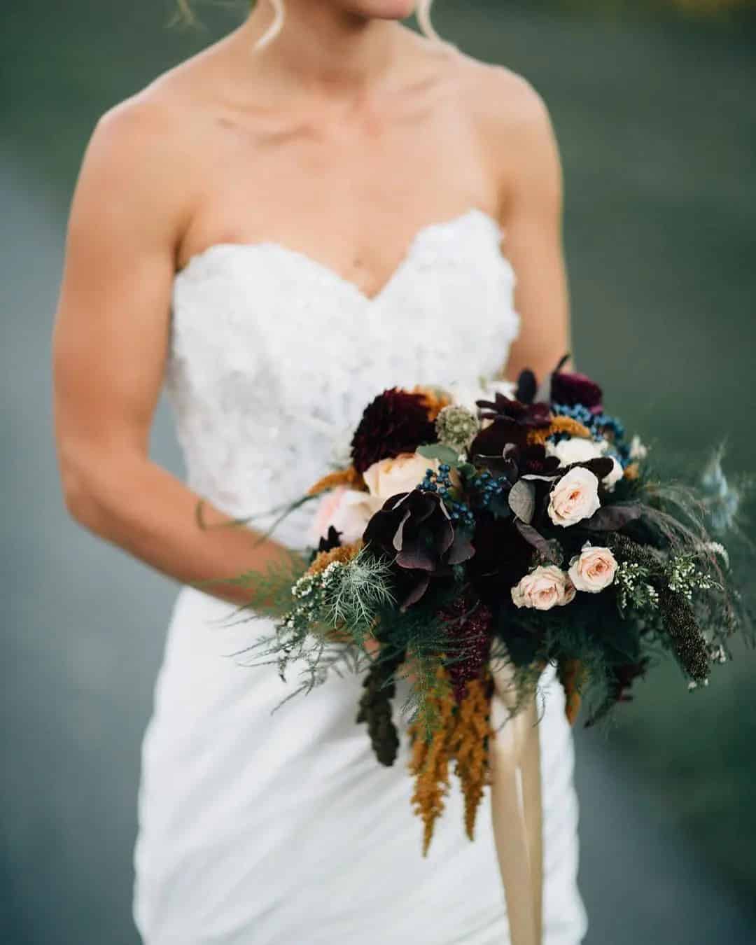 Beautiful Black Bouquets