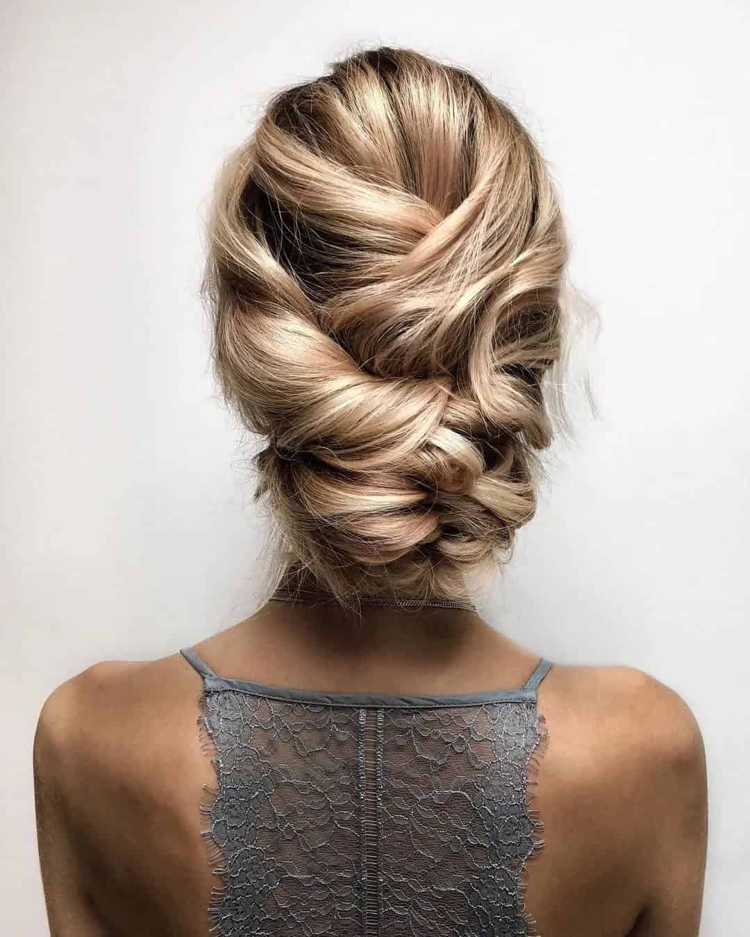 Slightly Messy Bridal Hair Ideas