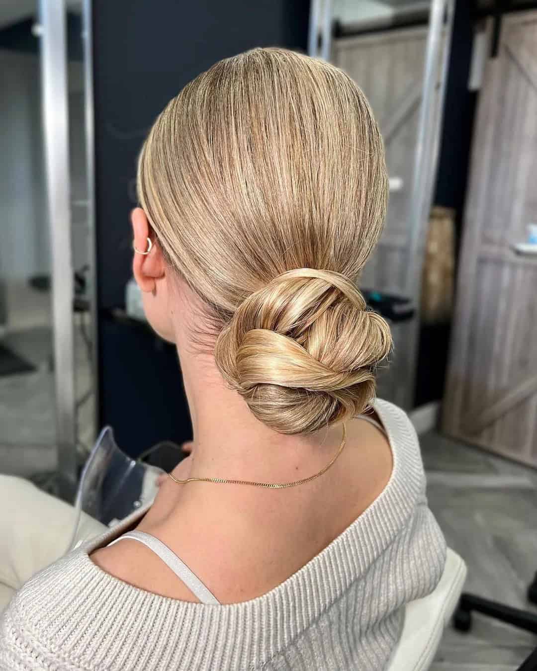 Wedding Low Bun DIY Ideas