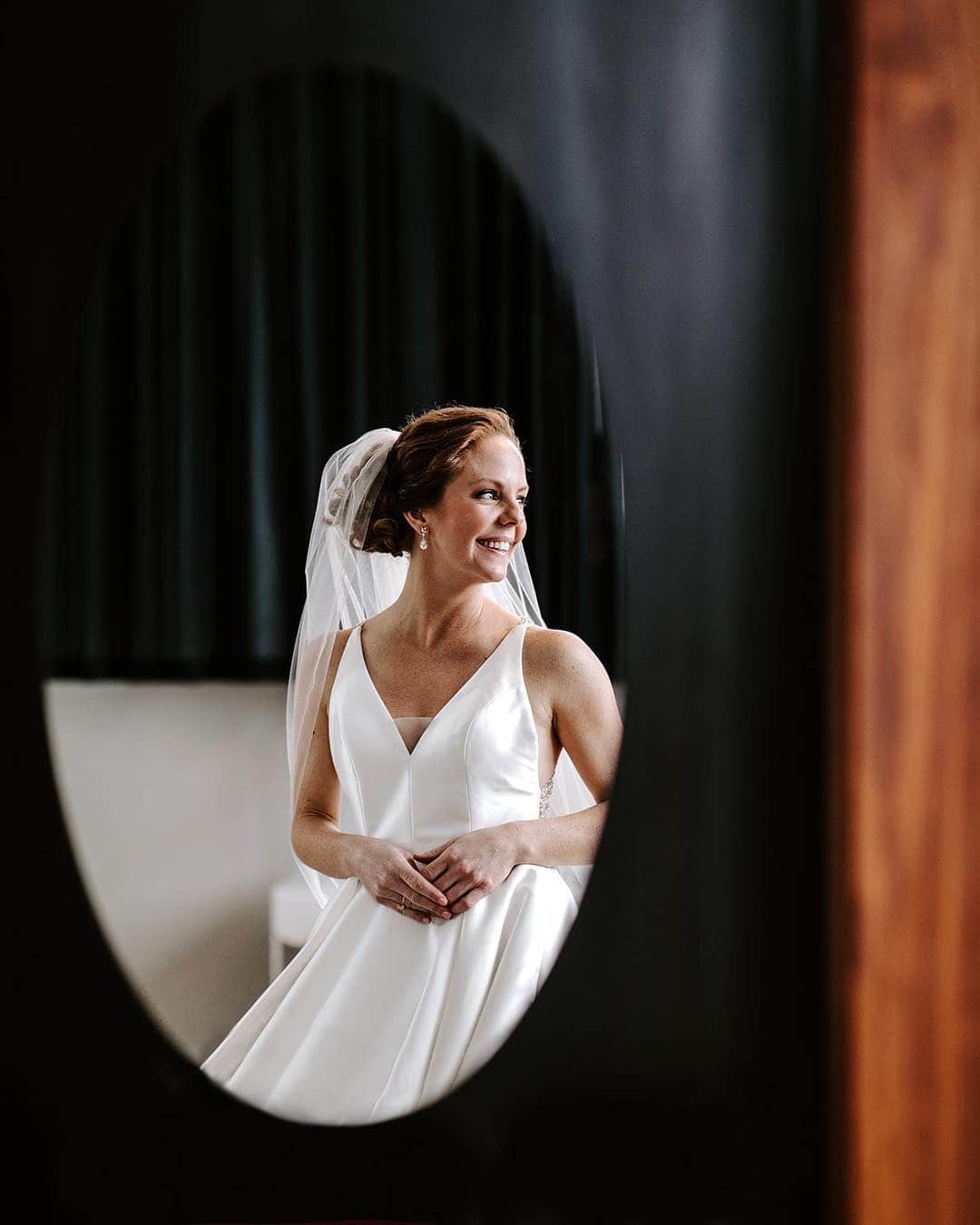 Creative Wedding Photos With Mirrors