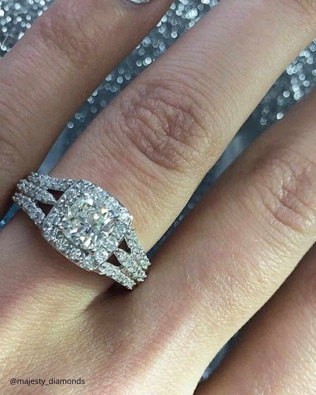 Halo Engagement Rings