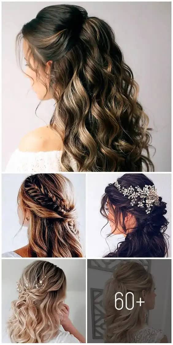 Why Choose Half Up Half Down Hairstyles for Your Wedding