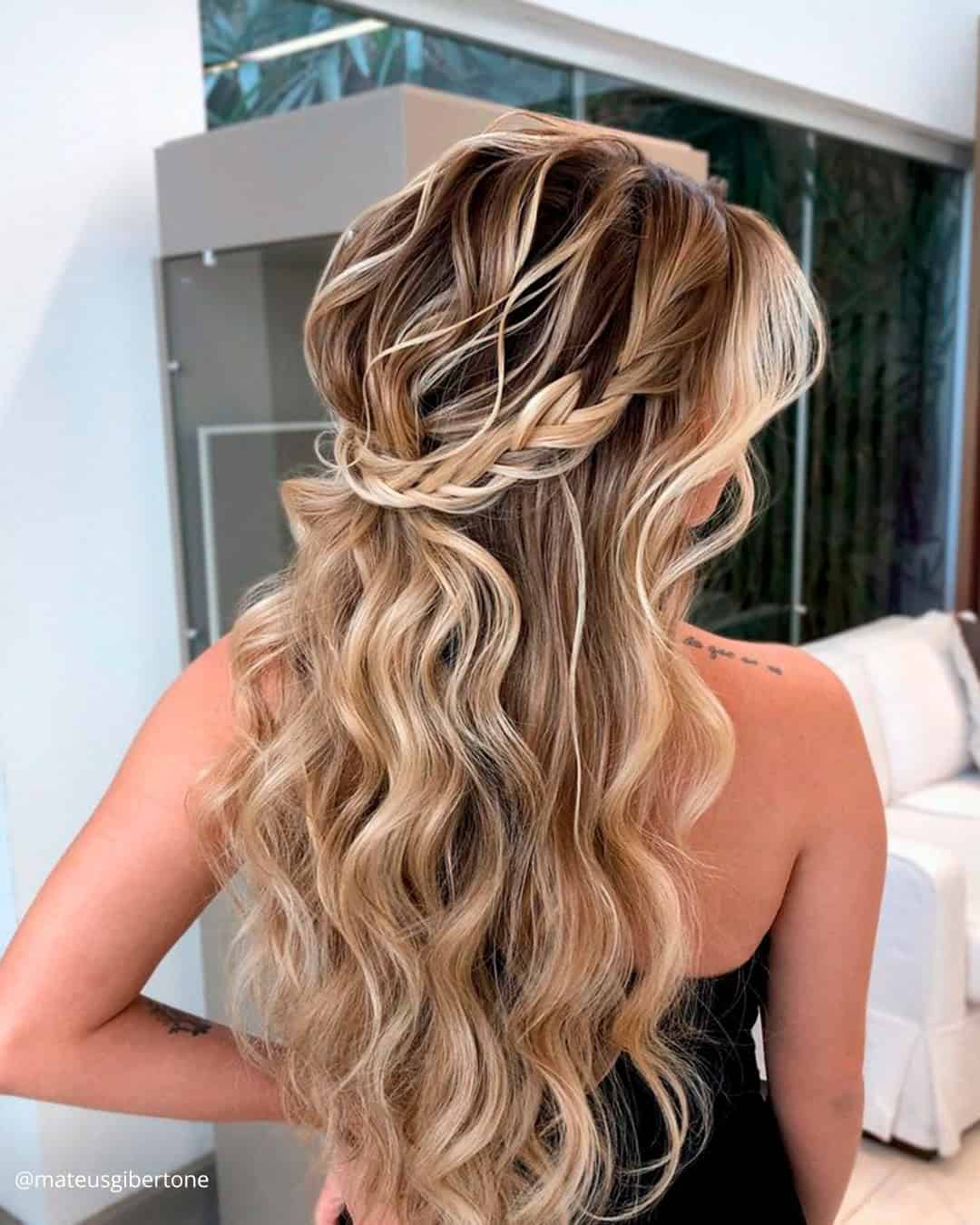 Braided Wedding Hairstyles For Long Hair