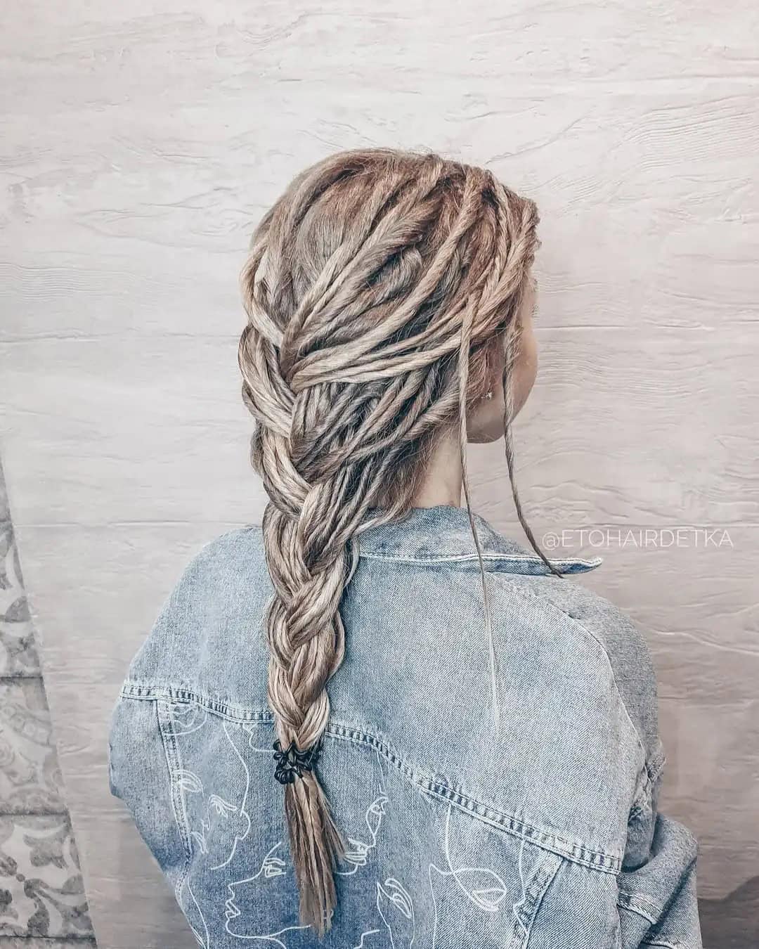 Braided Wedding Dreadlocks Hairstyles