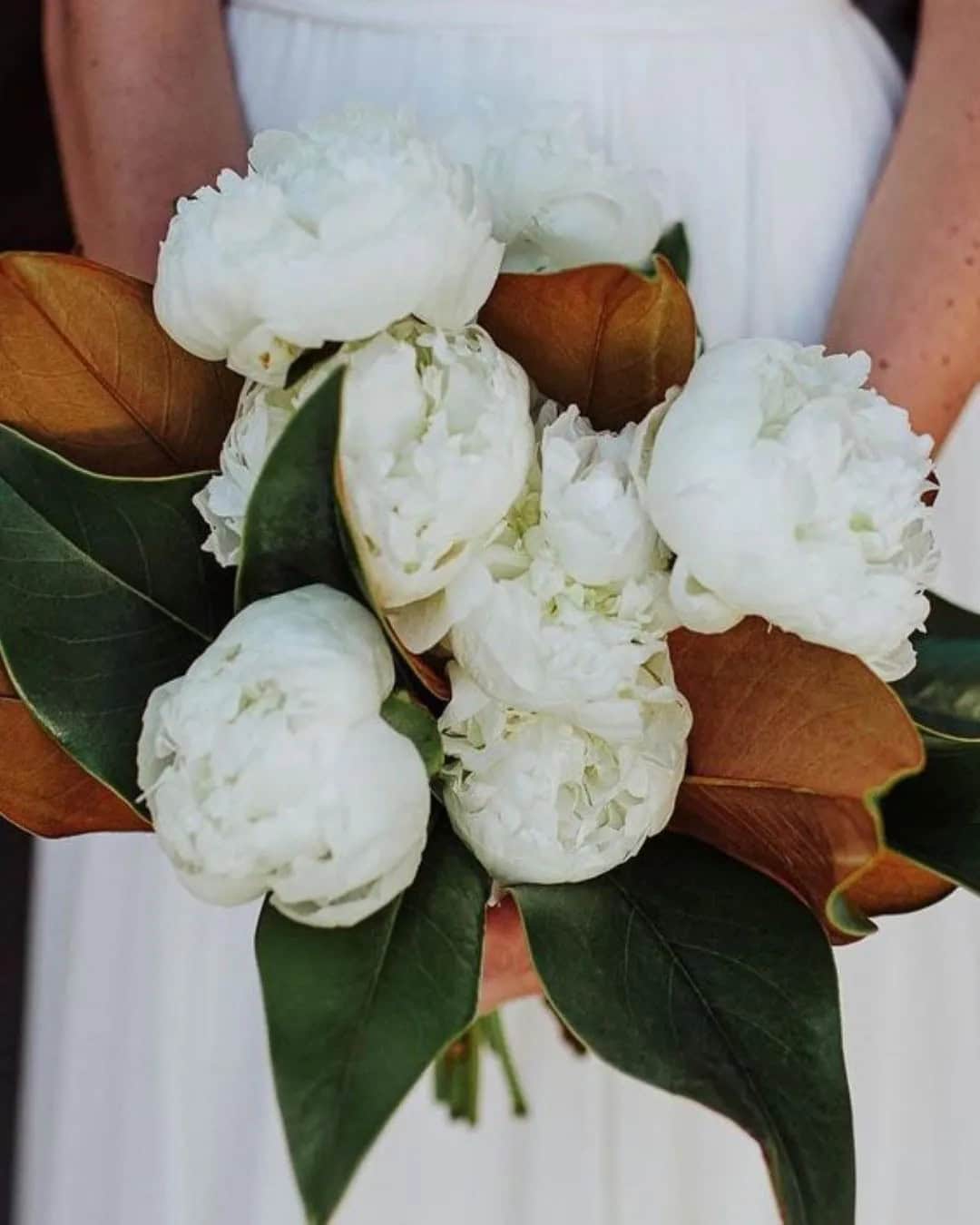 Natural Bridesmaids Bouquets with Greenery