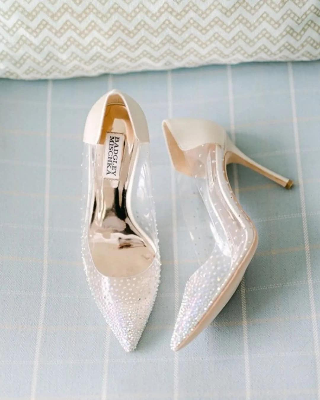 Clear Wedding Heels