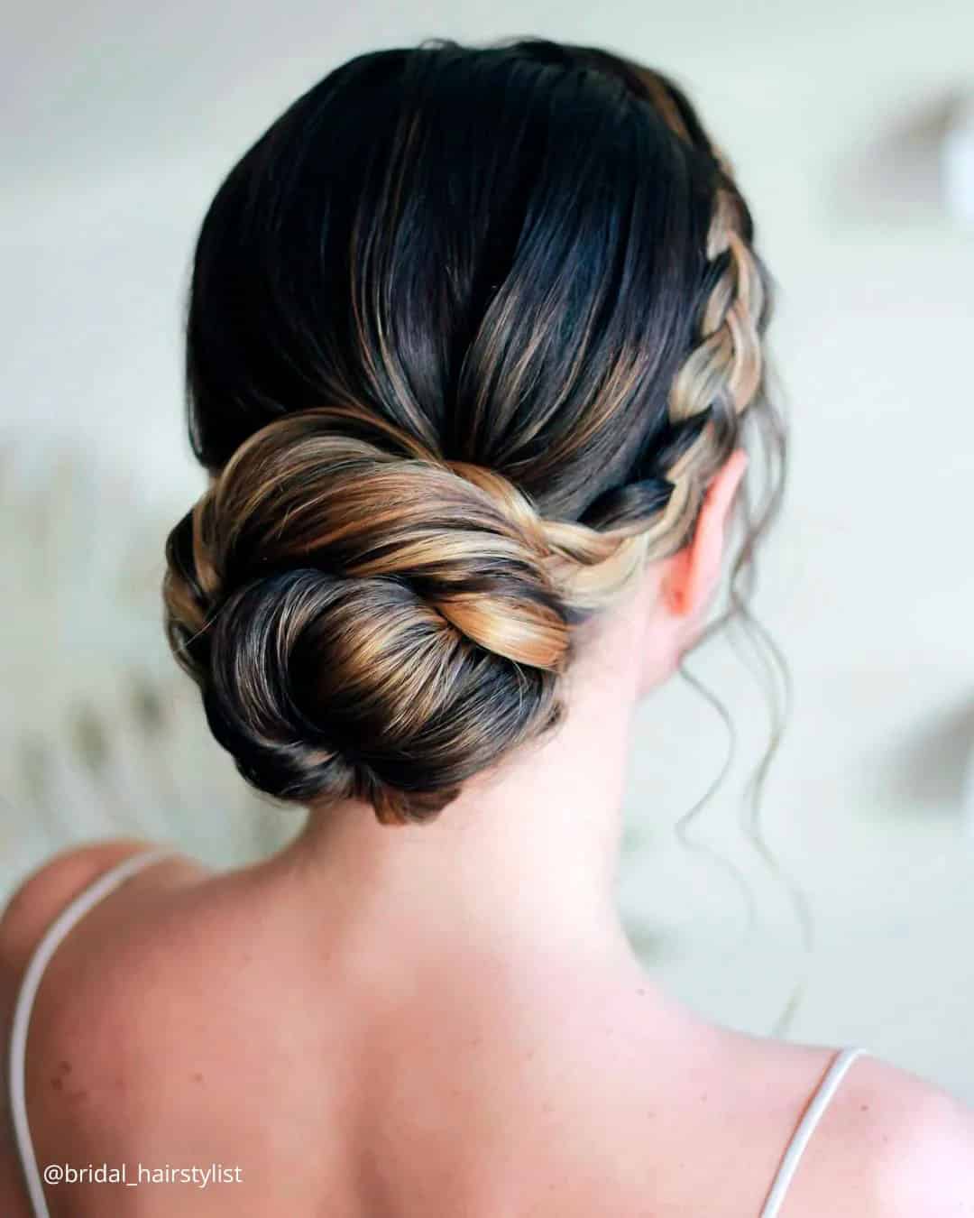 Braided Wedding Hairstyles For Medium Hair