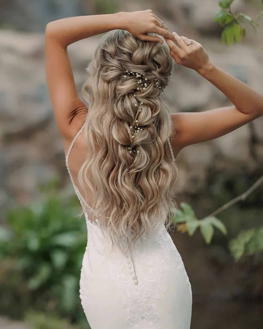 Fall Wedding Braids