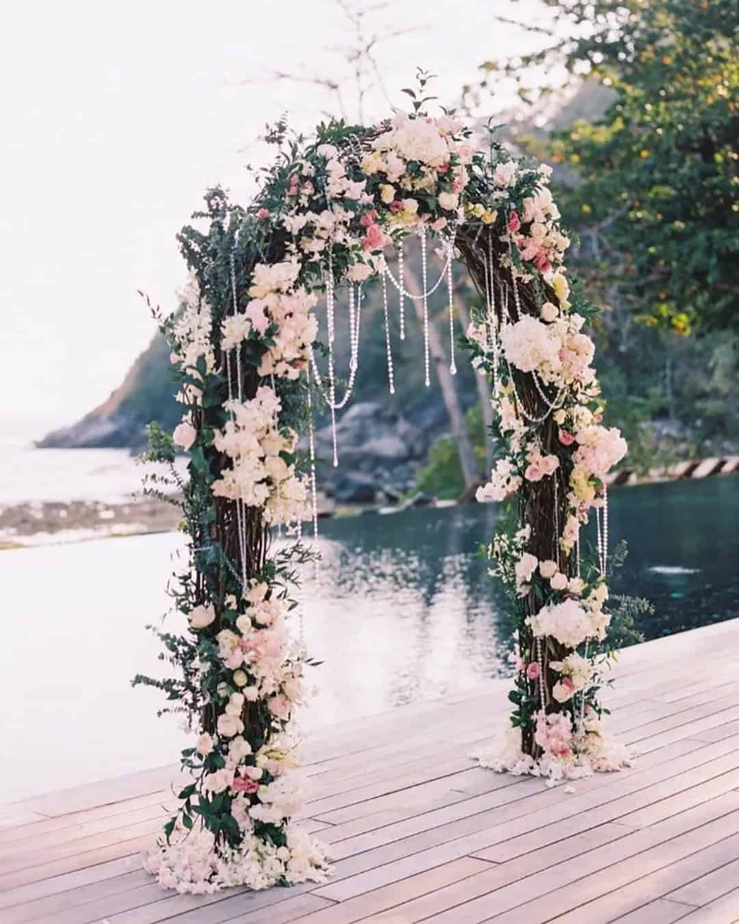 Wedding Altar Ideas With Flowers