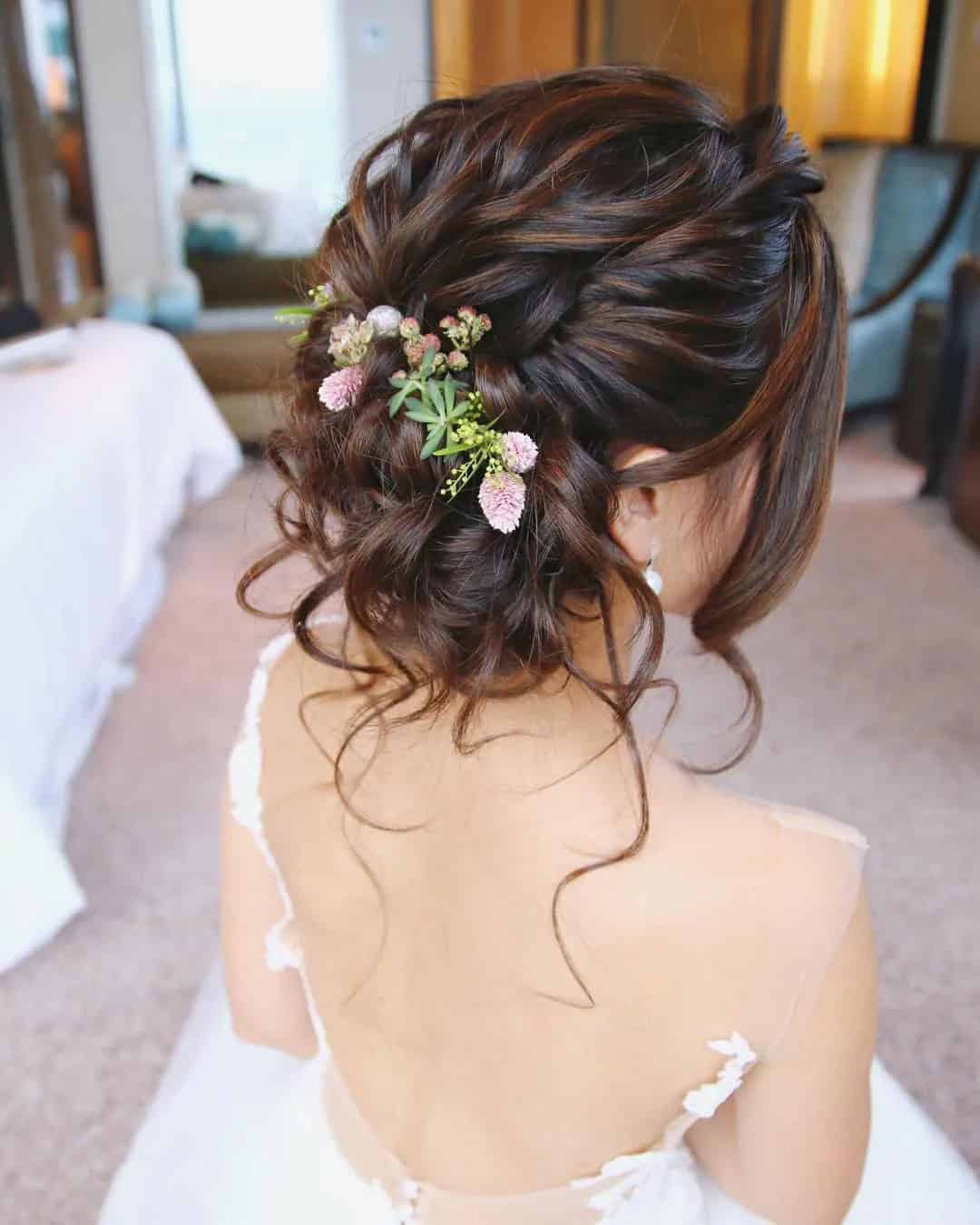 Asian Wedding Updo Hairstyles