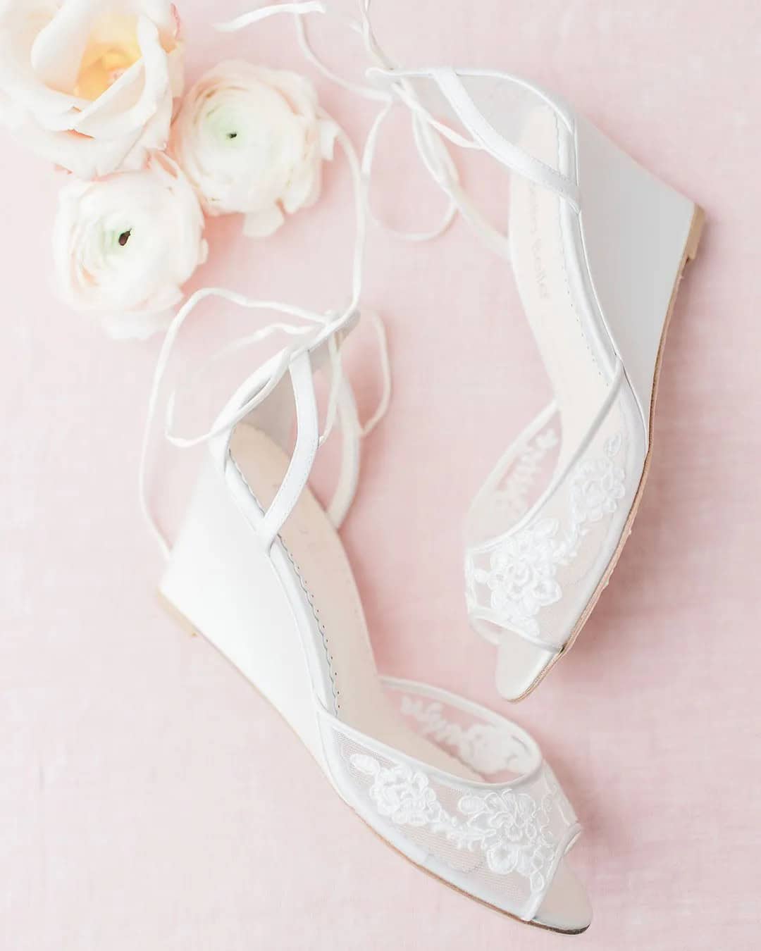 Wedding Shoes Wedges Platform