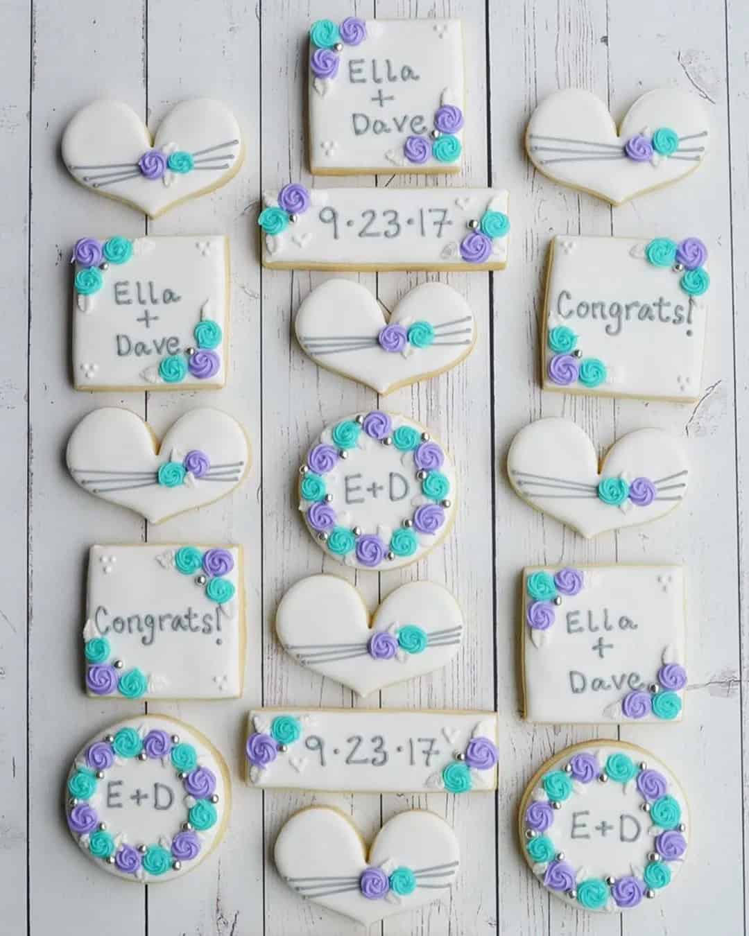 Wedding Cookies Ideas That You Will Like