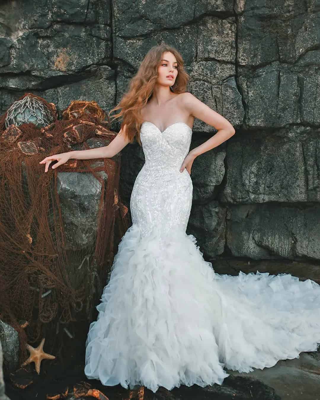 Ariel’s Fairy Tale Wedding Dresses