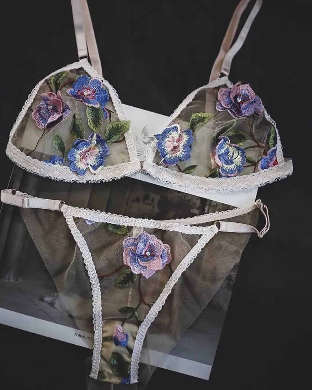 Floral Lingerie Ideas