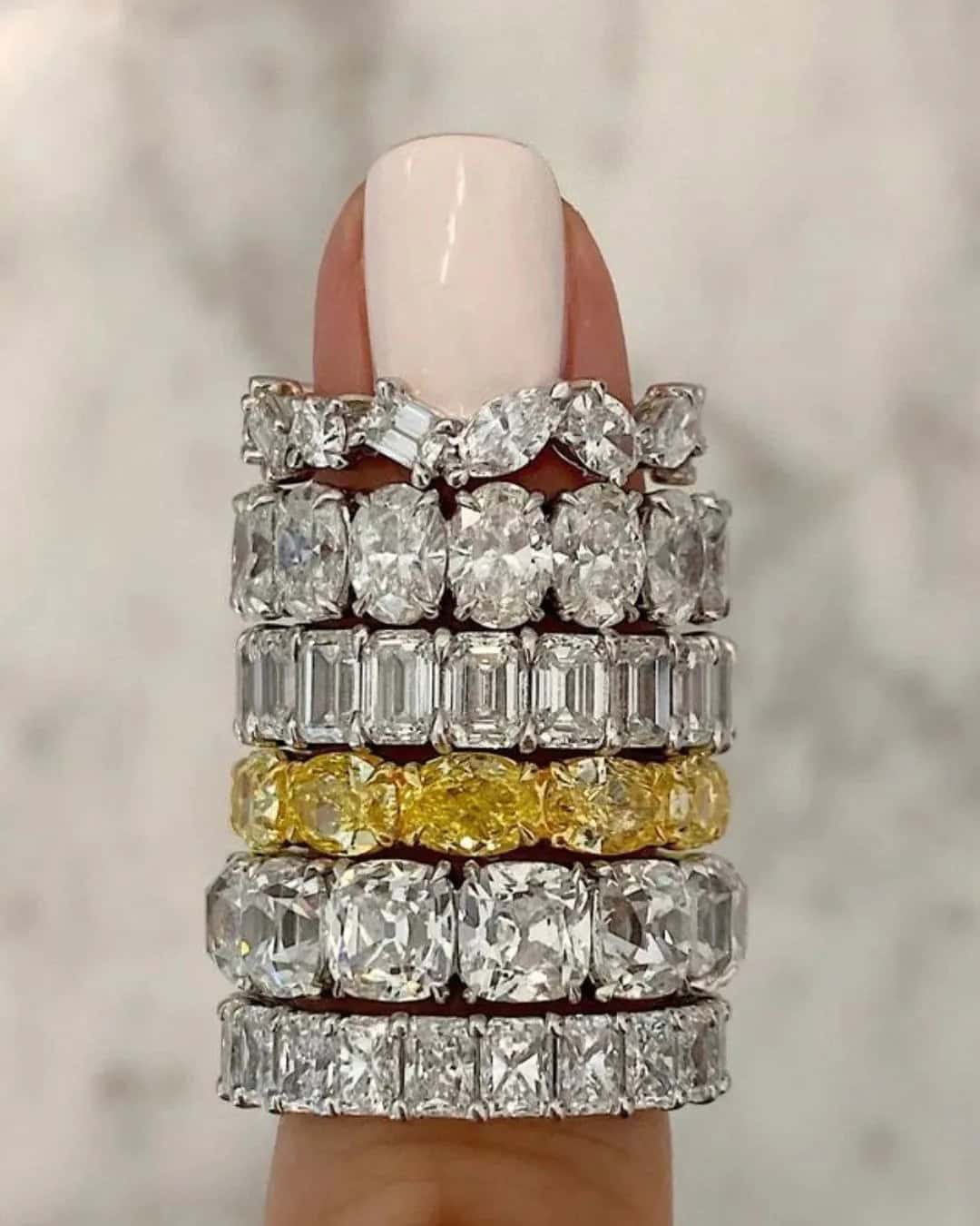 Stylish Stackable Rings