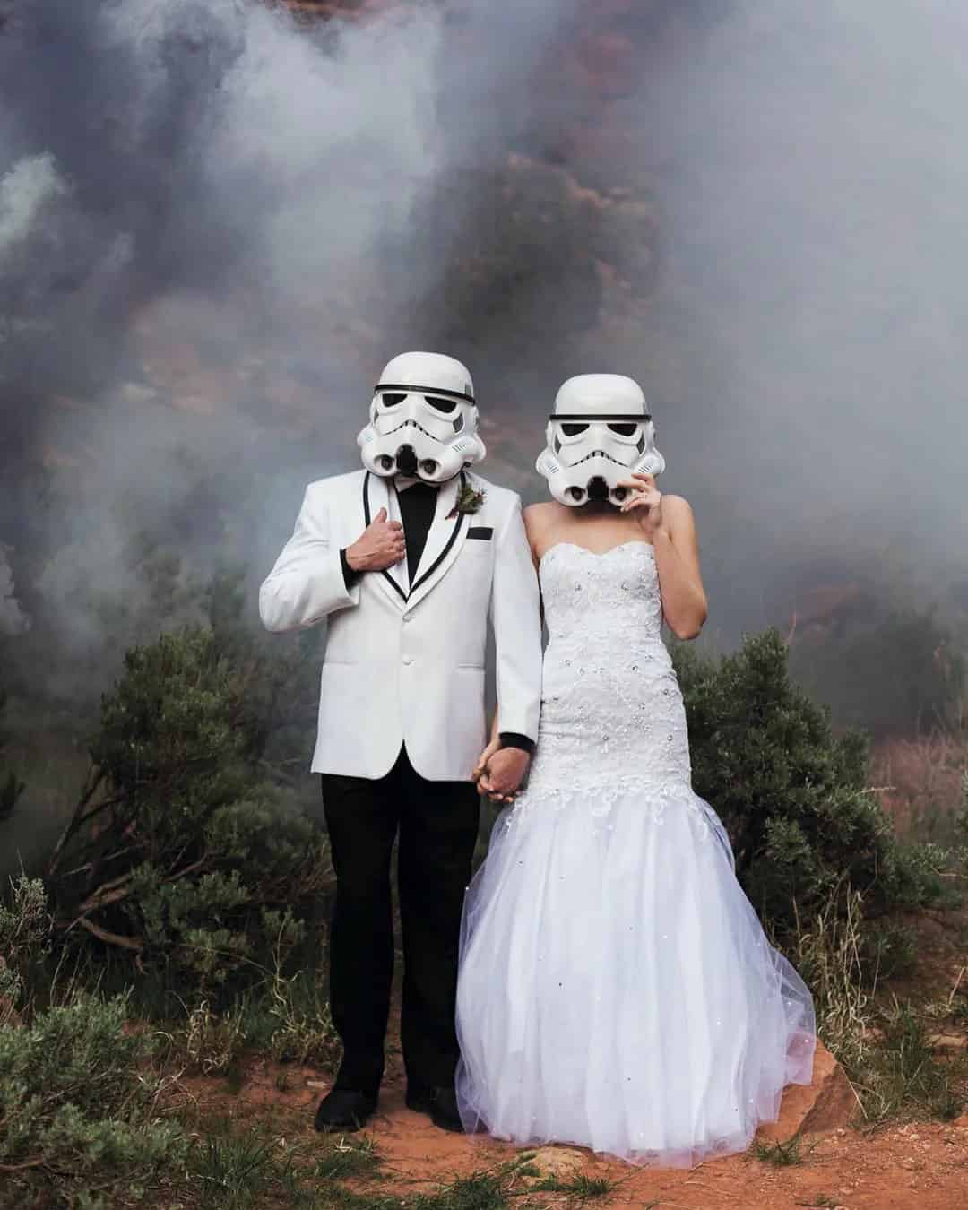 Star Wars-inspired Wedding Attire