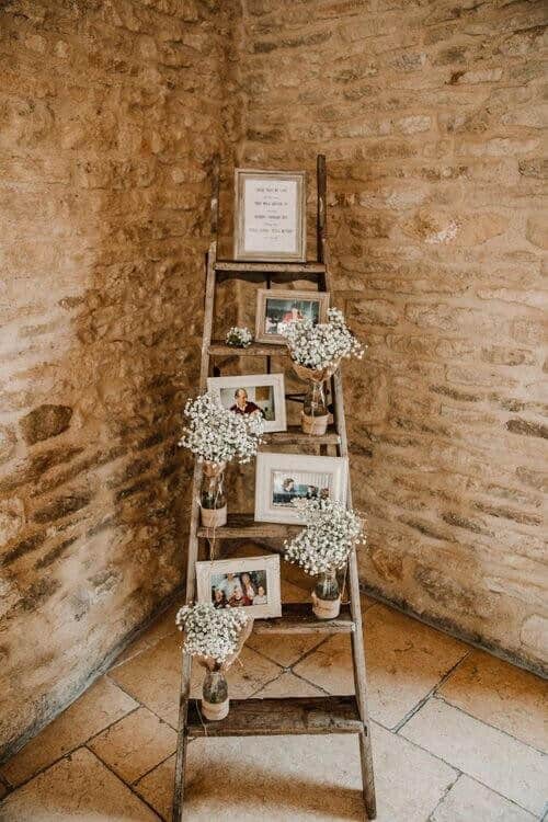 Ladder decor pieces